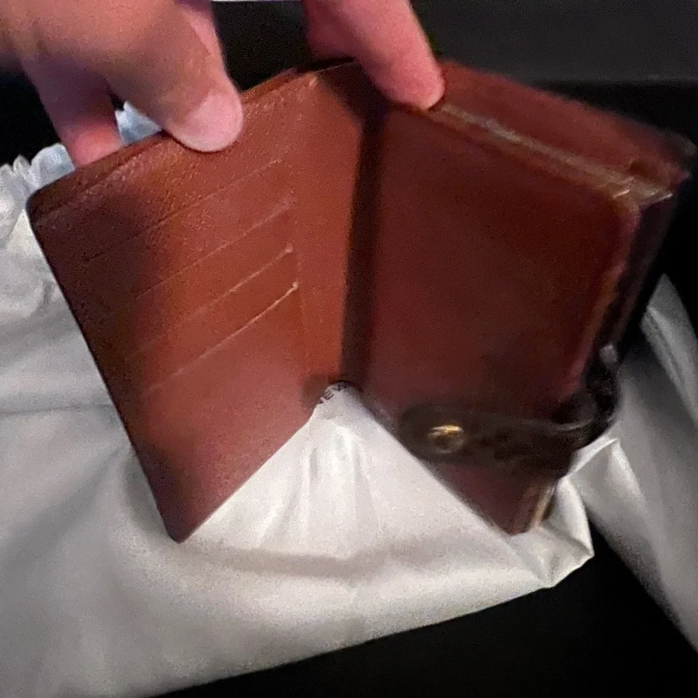 Louis Vuitton Dark Brown Monogram Wallet - Picture 2 of 2